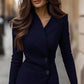 Elegant Wrap Dress.
