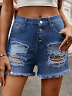 Comfortable denim shorts designed for everyday wear, combining style and ease with superior comfort.