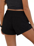 Comfortable drawstring shorts providing a perfect blend of style and ease for everyday wear.