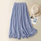 Tight Waist Cotton Linen Wide Leg Pants Loose And Elegant.