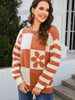 Round Neck Warm Sweater For Women.