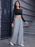 Elegant wide leg pants for formal occasions, featuring stylish and comfortable design perfect for professional wear.