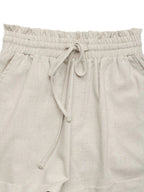 Stylish drawstring shorts for casual comfort and trendy summer wear, perfect for outdoor and leisure activities.