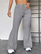 Plus size drawstring pants offering comfortable and stylish fit for all body types