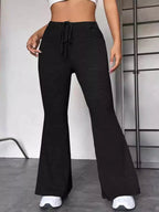 Plus size drawstring pants offering comfortable and stylish fit for all body types