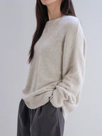 Cozy knit oversized plus size sweater for comfortable and stylish wear