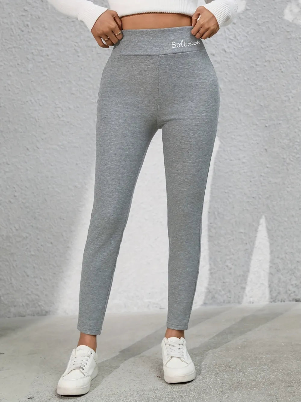 High waist leggings designed for comfort and style, suitable for workouts and casual wear