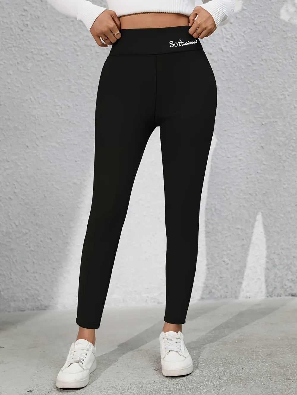 High waist leggings designed for comfort and style, suitable for workouts and casual wear