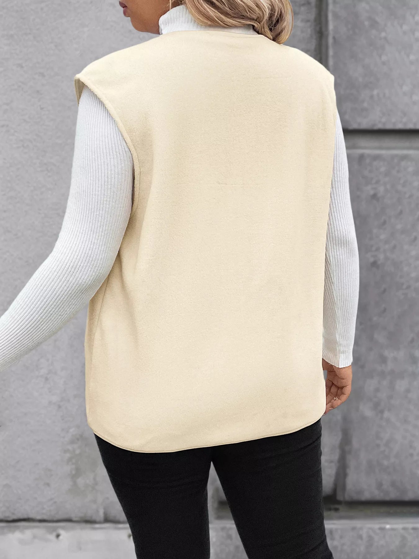 Elegant plus size vest showcasing sophisticated design, tailored fit, and stylish comfort for formal occasions.