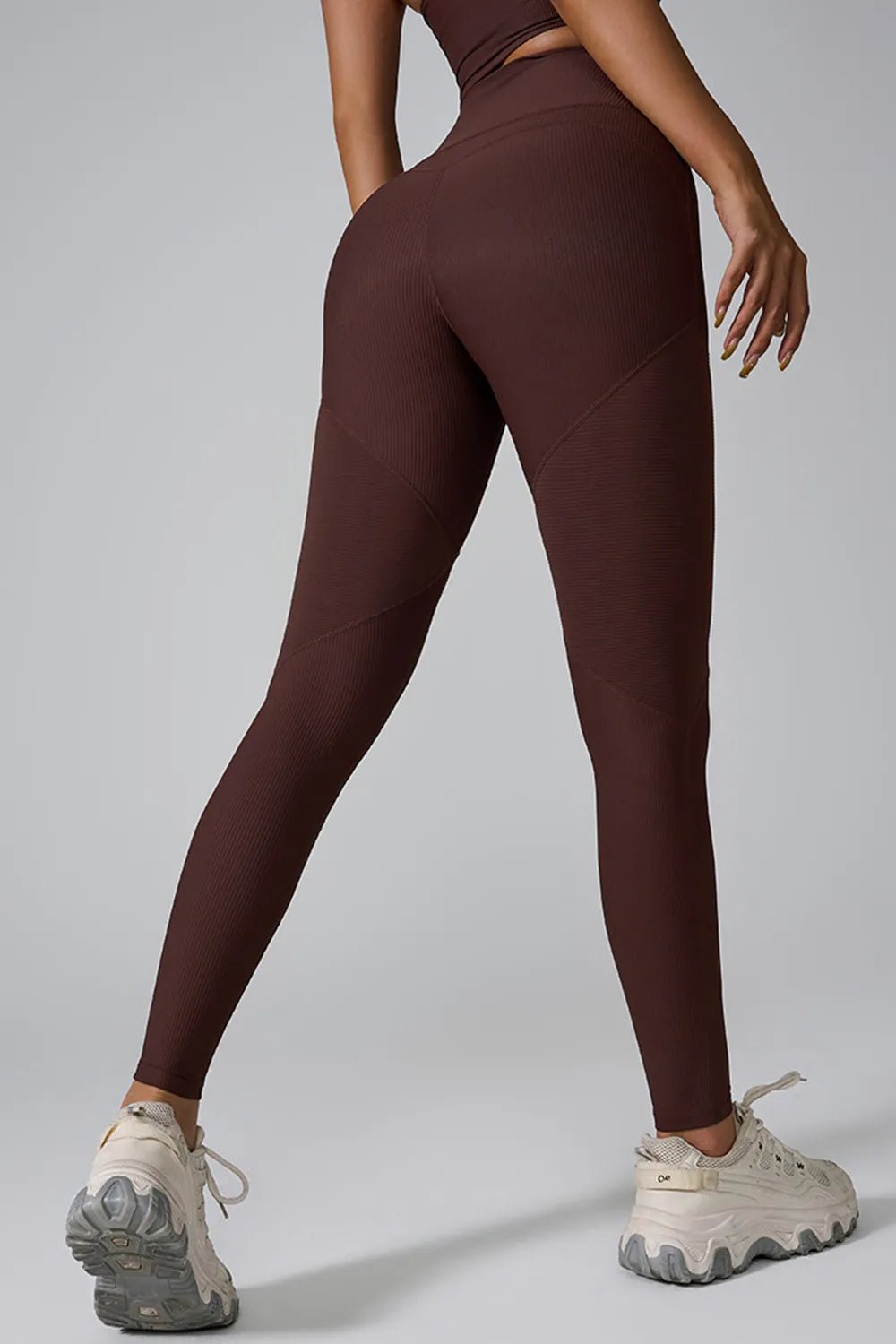 High waist active leggings designed for comfort and performance, perfect for workouts and casual wear.