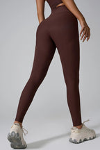 High waist active leggings designed for comfort and performance, perfect for workouts and casual wear.