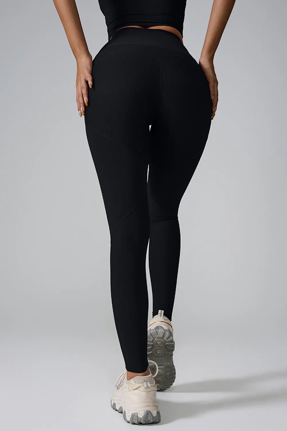High waist active leggings designed for comfort and performance, perfect for workouts and casual wear.
