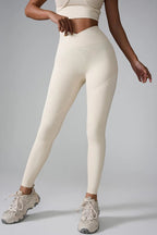 High waist active leggings designed for comfort and performance, perfect for workouts and casual wear.