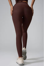 High waist active leggings designed for comfort and performance, perfect for workouts and casual wear.