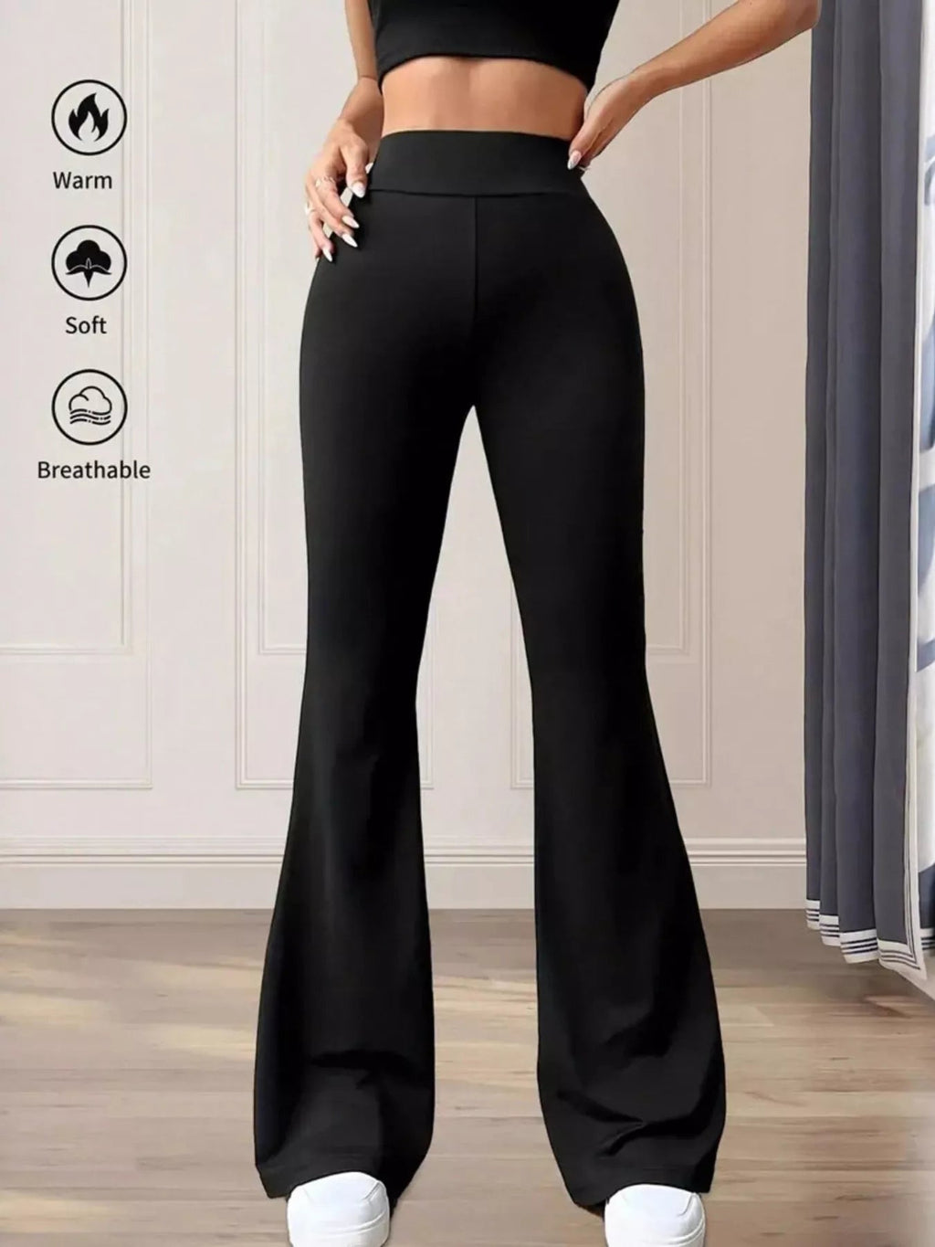 High waist slim fit trousers for a sleek and professional appearance, ideal for business and formal settings.