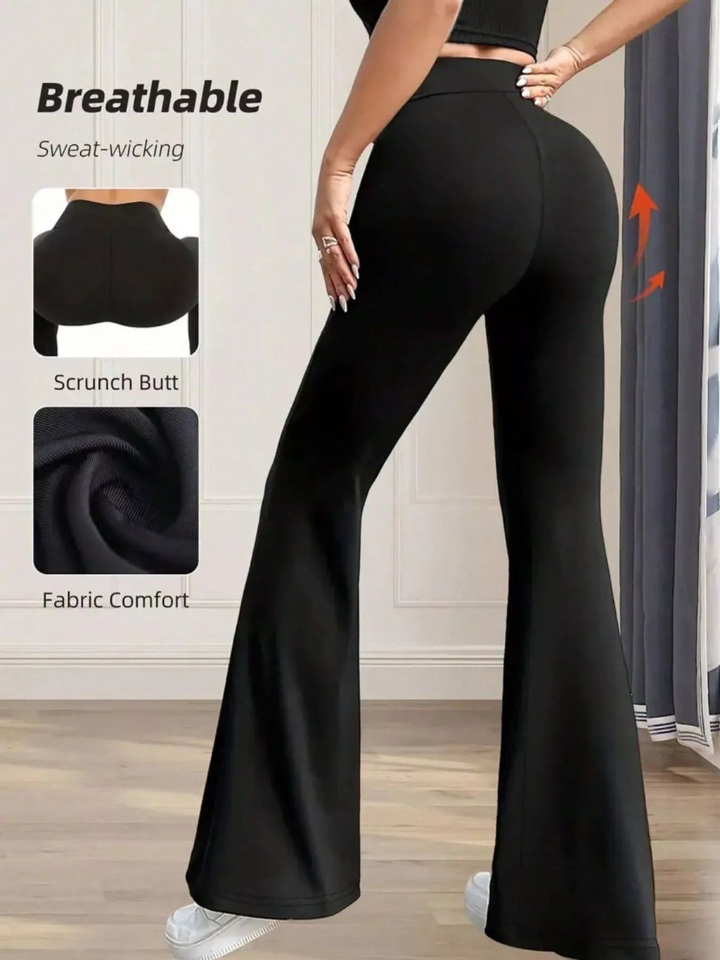 High waist slim fit trousers for a sleek and professional appearance, ideal for business and formal settings.