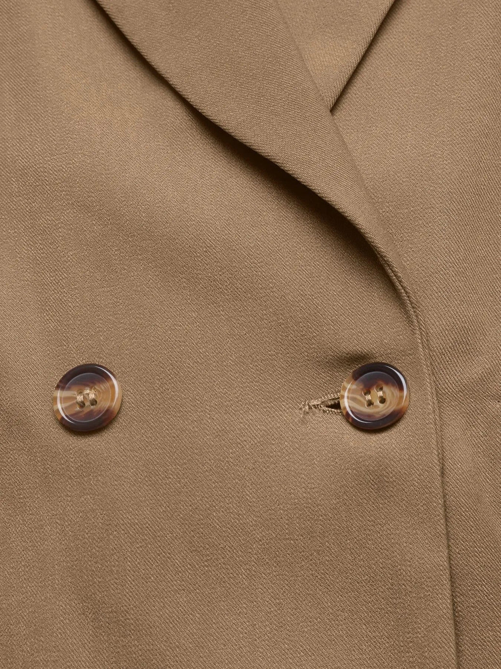 Lapel Collar Leopard Cuff Long Sleeve Blazer.