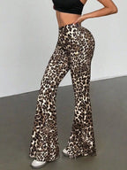 High waist leopard print skirt perfect for stylish and trendy fashion statements
