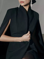 Formal one button blazer dress, elegant design perfect for professional and casual occasions, stylish women's attire