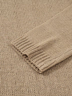 Oversize Drop Shoulder Slouchy Sweater Dress.