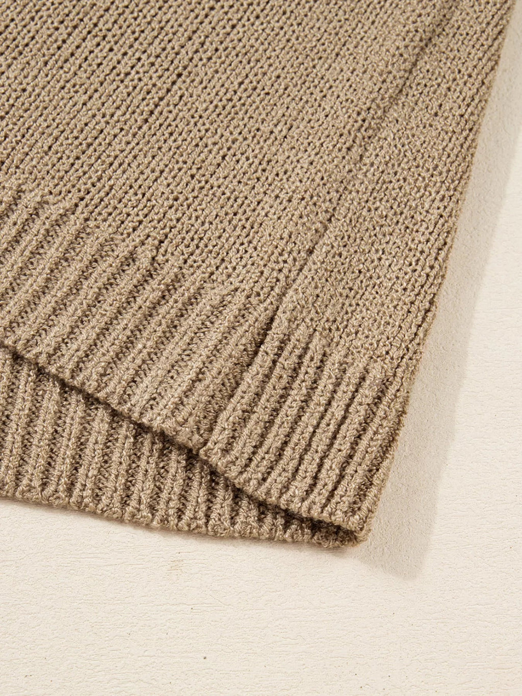 Oversize Drop Shoulder Slouchy Sweater Dress.