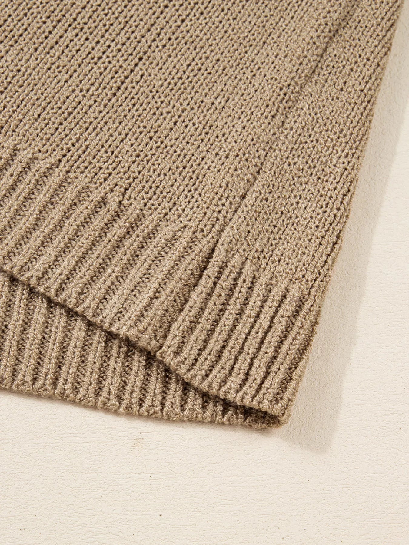 Oversize Drop Shoulder Slouchy Sweater Dress.