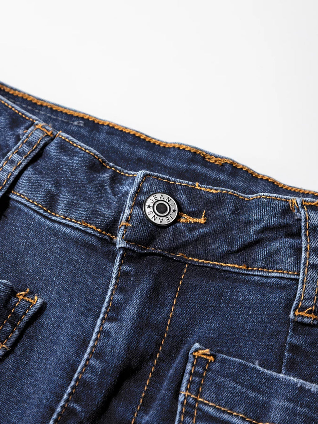Patch jeans featuring durable style design, offering both comfort and long-lasting denim quality for all occasions.