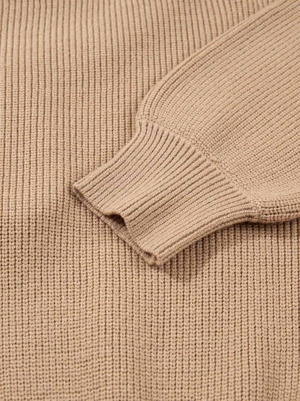 Pearl Embellished Keyhole Ribbed Sweater Dress.