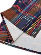 Plaid Button Front Maxi Shirt Dress.