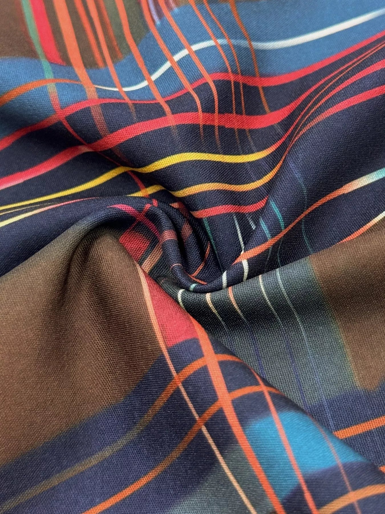 Plaid Button Front Maxi Shirt Dress.