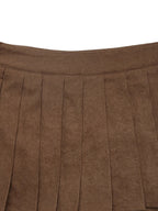 Pleated mini skort combining style and comfort, perfect for versatile casual and formal wear