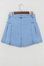 Stylish durable denim shorts perfect for casual wear and lasting comfort