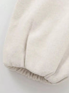 Plus Size Casual Fleece Zip-Up Bomber Jacket.