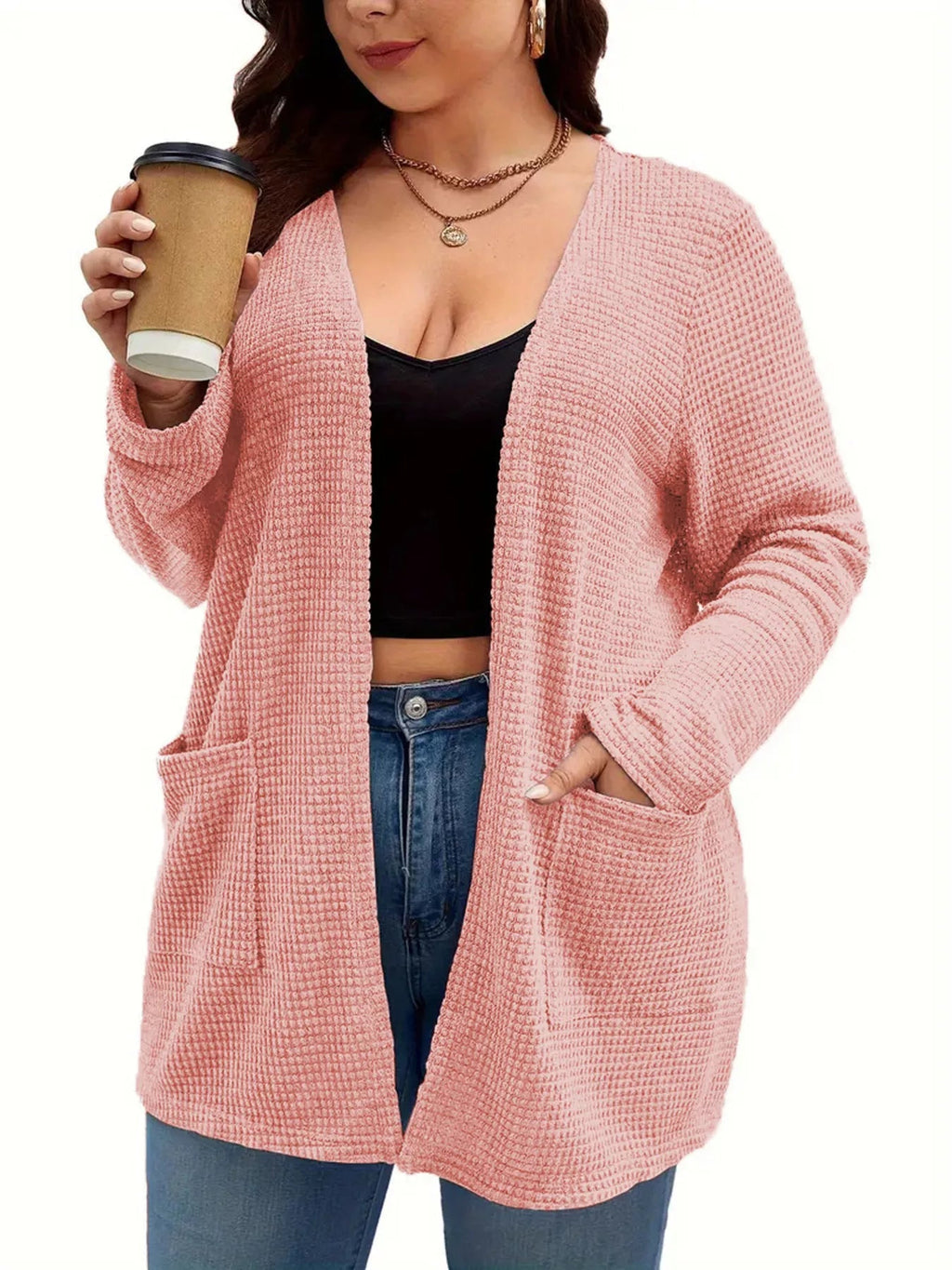 Elegant plus size cardigans showcasing stylish and comfortable fashion options for all occasions