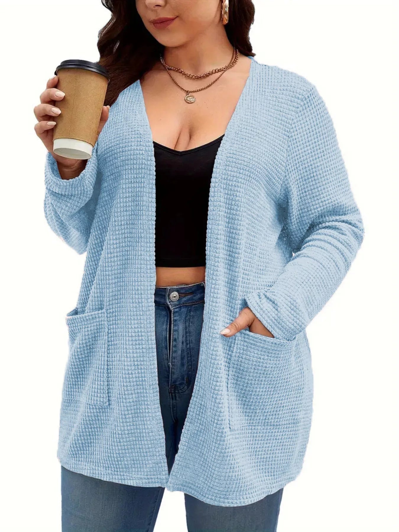 Elegant plus size cardigans showcasing stylish and comfortable fashion options for all occasions