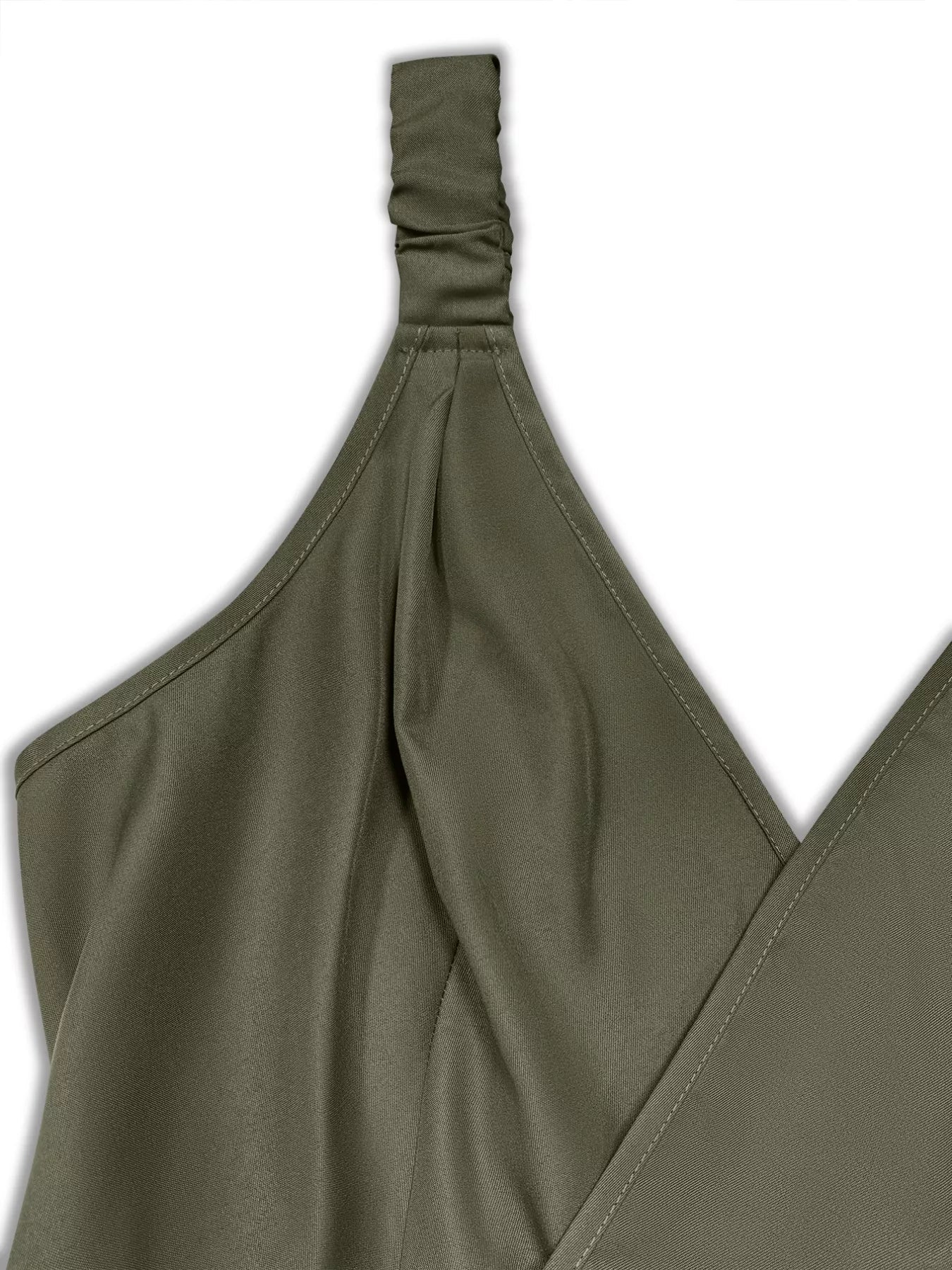 Elegant plus size wide leg jumpsuit, stylish and comfortable fashion choice