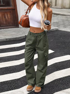 Comfortable cargo jeans designed for durability and everyday wear, offering both style and comfort.