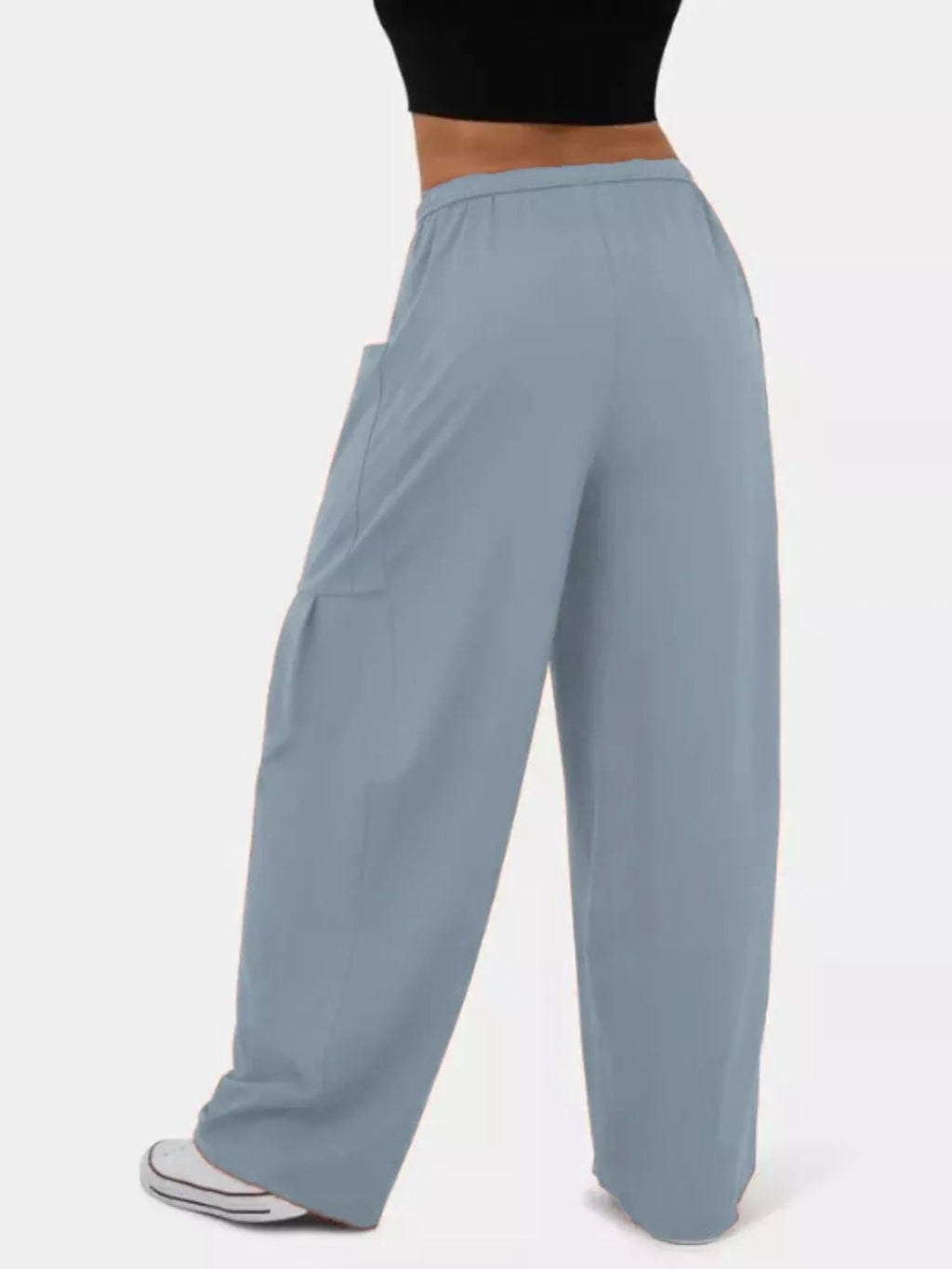 Relaxed fit drawstring pants offering comfort and style for casual and formal wear, ideal for everyday use.