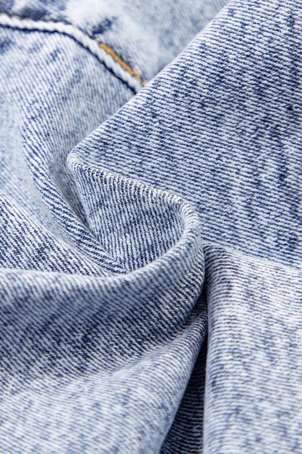 Stylish high waist denim shorts for modern casual wear, perfect for summer fashion and outdoor activities.