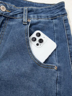 Wide leg jeans offering ultimate comfort and stylish fit for everyday wear, enhancing both fashion and ease.