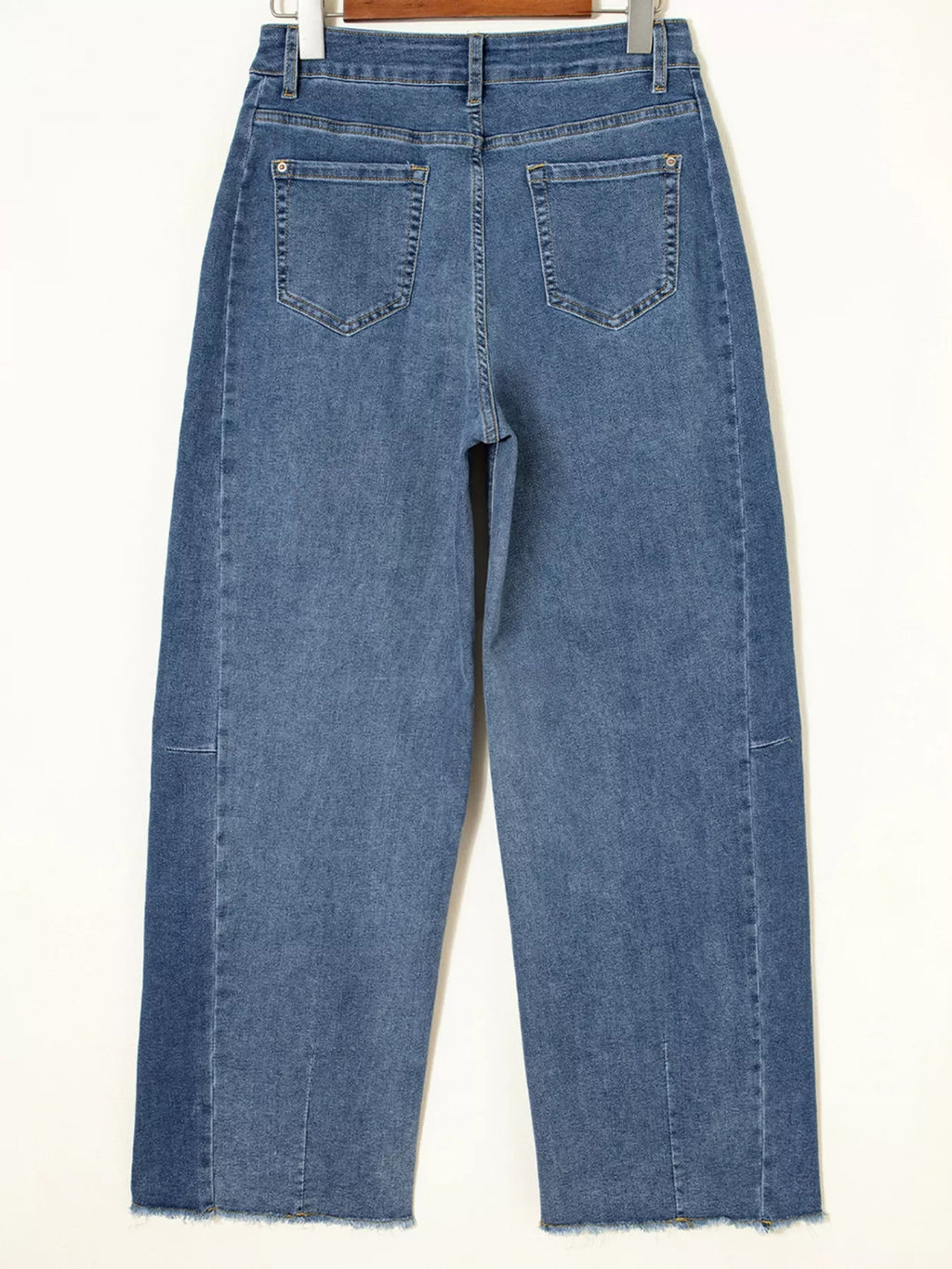 Wide leg jeans offering ultimate comfort and stylish fit for everyday wear, enhancing both fashion and ease.
