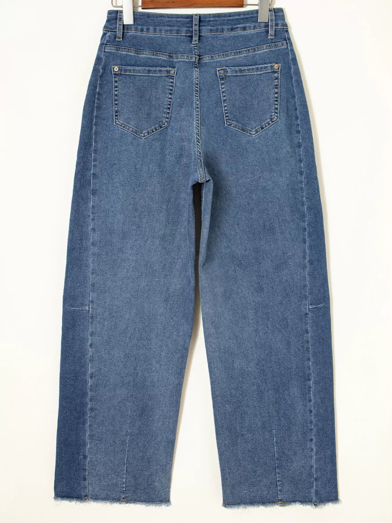 Wide leg jeans offering ultimate comfort and stylish fit for everyday wear, enhancing both fashion and ease.