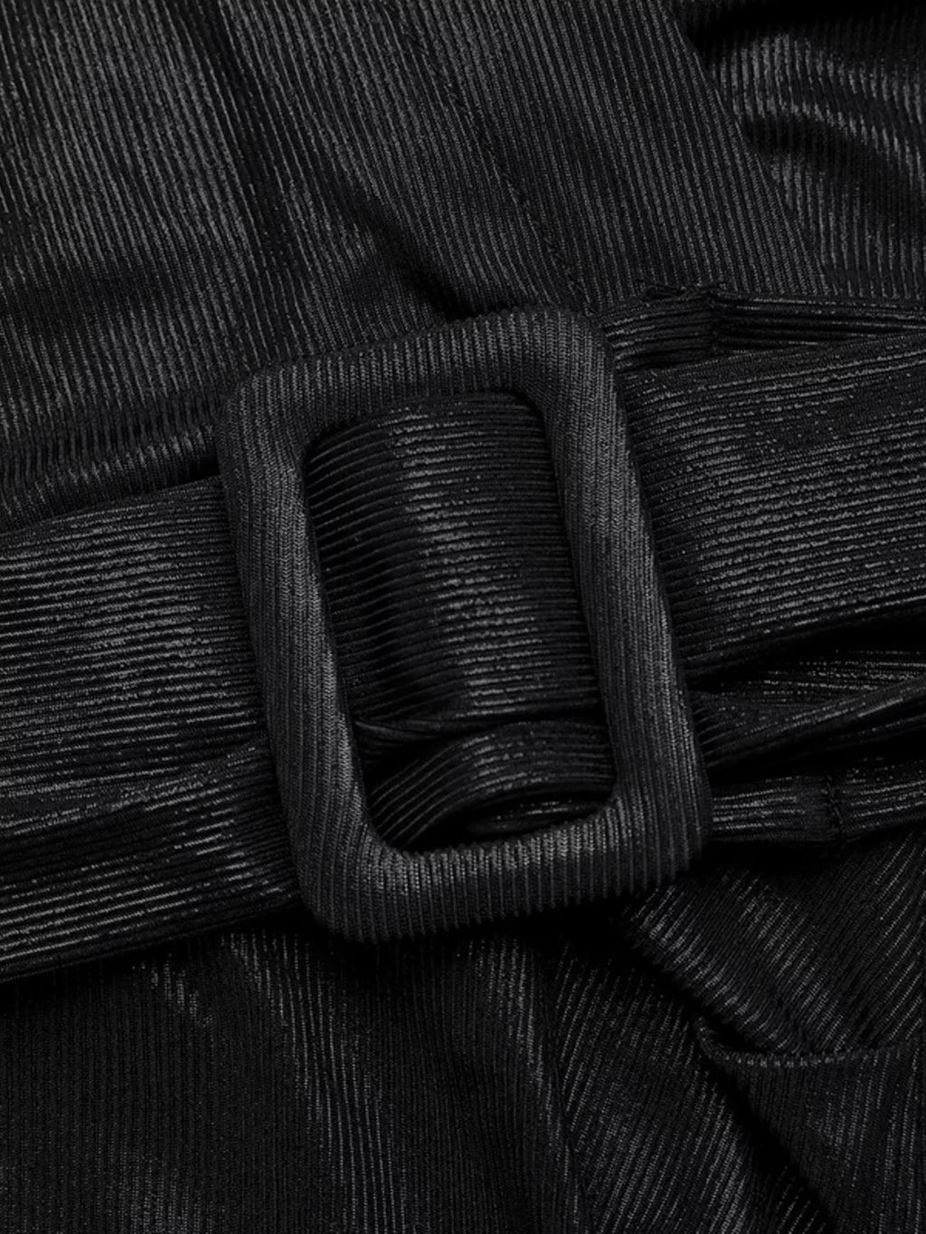 Surplice Long Sleeve Midi Dress.