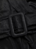 Surplice Long Sleeve Midi Dress.