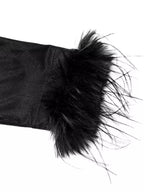 Surplice Long Sleeve Midi Dress.