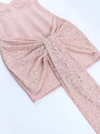 Sweetheart Neck Wide Strap Mini Dress.