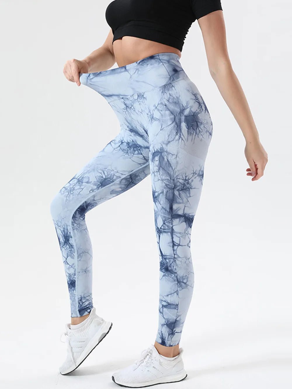 Tie - Dye High Waist Active Leggings