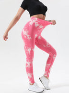 Tie - Dye High Waist Active Leggings