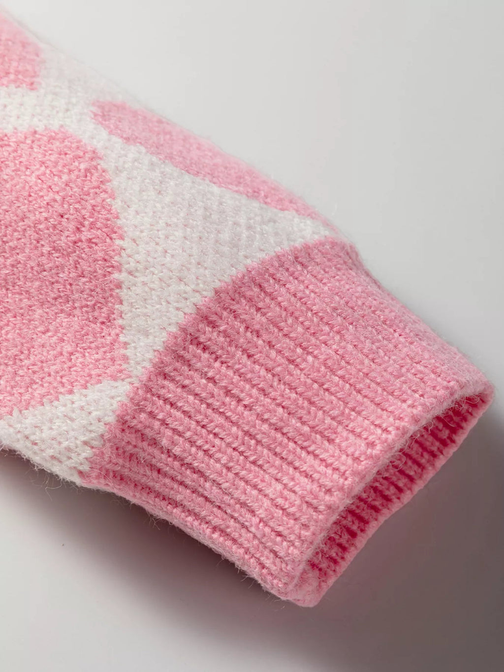 Valentine Heart Round Neck Sweater.