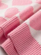 Valentine Heart Round Neck Sweater.